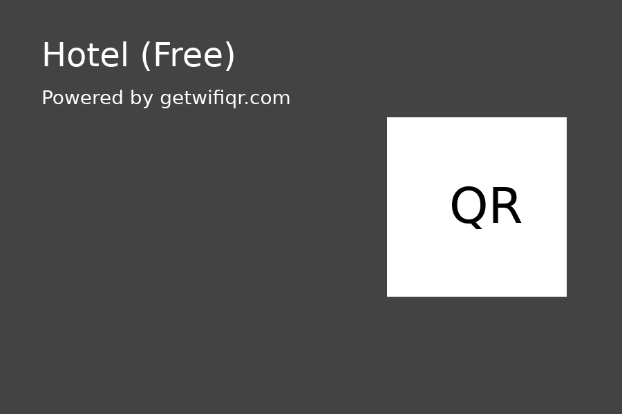 Hotel (high contrast + logo) free sample