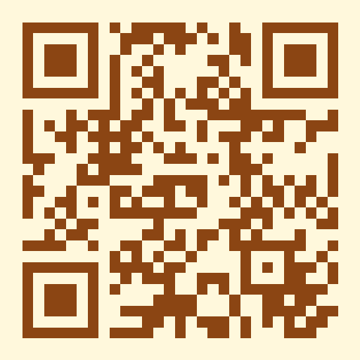 Cafe Warm WiFi QR code template