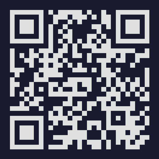 Dark Mode WiFi QR code template