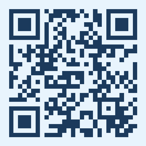 Ocean Blue WiFi QR code template